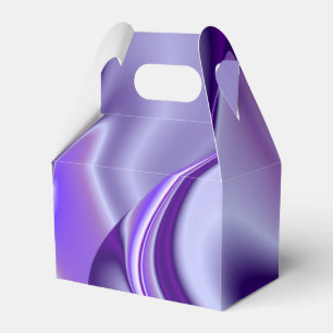 Purple Flower Rainbow Dreams Favor Boxes