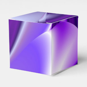 Purple Flower Rainbow Dreams Favor Boxes