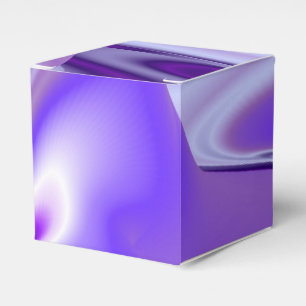 Purple Flower Rainbow Dreams Favor Boxes