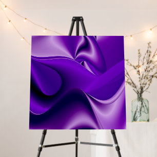 Purple Flower Rainbow Dreams Foam Board