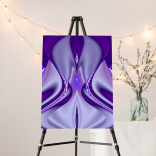 Purple Flower Rainbow Dreams Foam Board