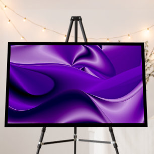 Purple Flower Rainbow Dreams Foam Board