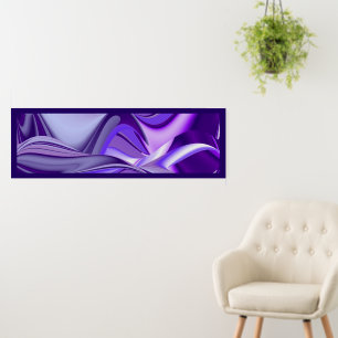 Purple Flower Rainbow Dreams Foam Board