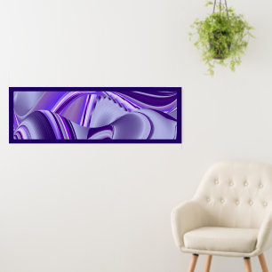 Purple Flower Rainbow Dreams Foam Board