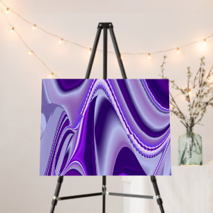 Purple Flower Rainbow Dreams Foam Board