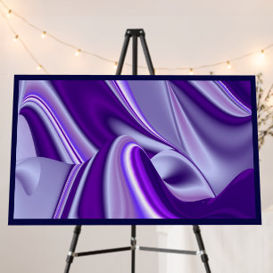 Purple Flower Rainbow Dreams Foam Board