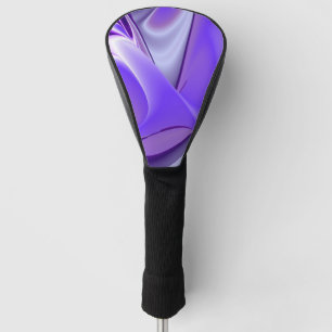 Purple Flower Rainbow Dreams Golf Head Cover