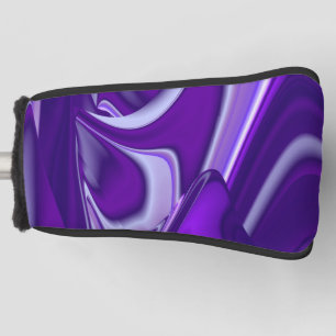 Purple Flower Rainbow Dreams Golf Head Cover
