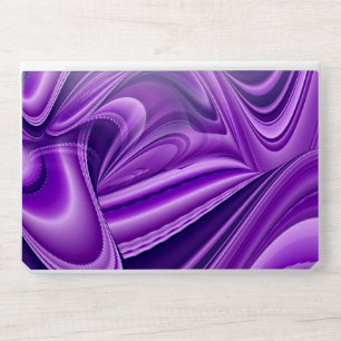 Purple Flower Rainbow Dreams HP Laptop Skin