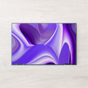 Purple Flower Rainbow Dreams HP Laptop Skin