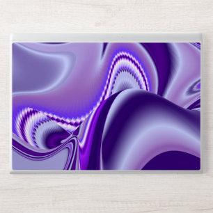 Purple Flower Rainbow Dreams HP Laptop Skin