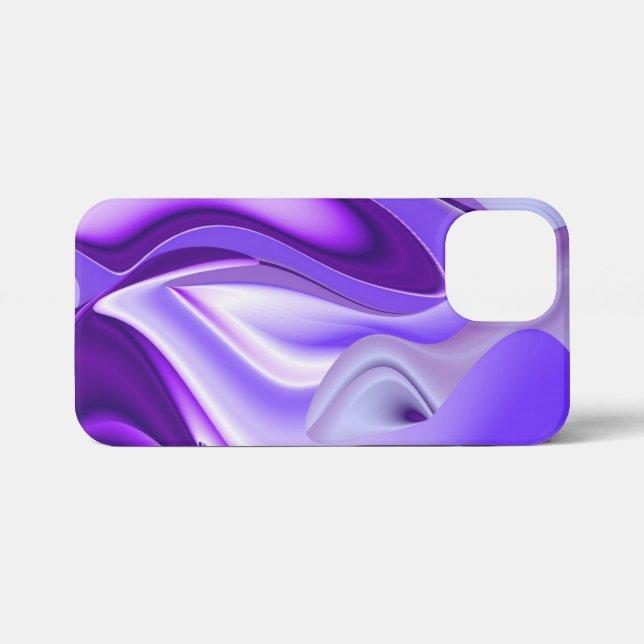 Purple Flower Rainbow Dreams iPhone Case (Back Horizontal)