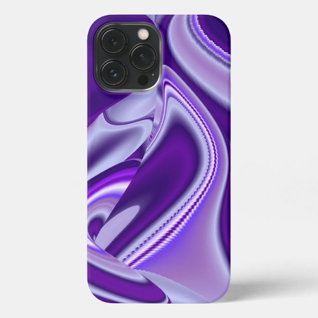 Purple Flower Rainbow Dreams iPhone Case (Back)