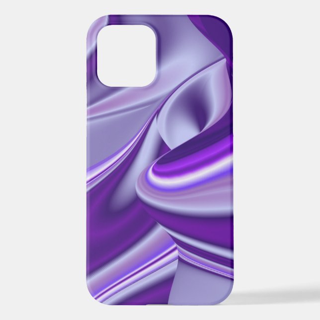 Purple Flower Rainbow Dreams iPhone Case (Back)