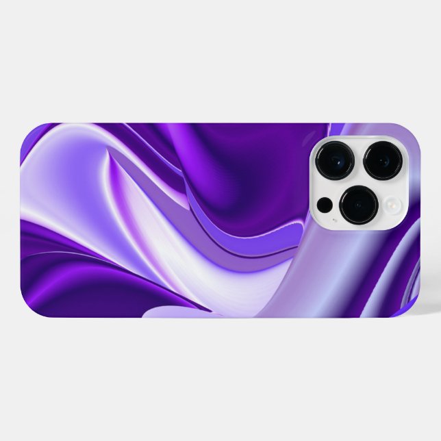 Purple Flower Rainbow Dreams iPhone Case (Back Horizontal)