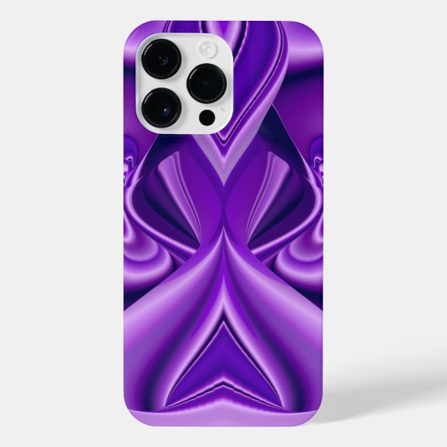 Purple Flower Rainbow Dreams iPhone Case (Back)