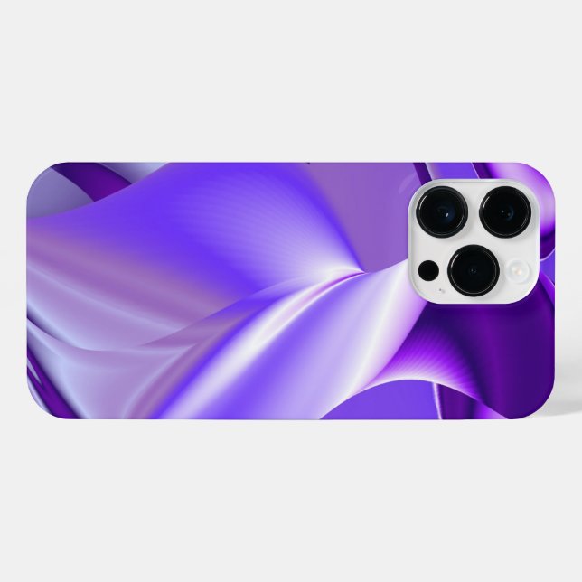 Purple Flower Rainbow Dreams iPhone Case (Back Horizontal)