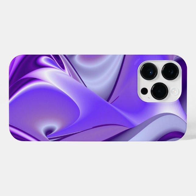 Purple Flower Rainbow Dreams iPhone Case (Back Horizontal)