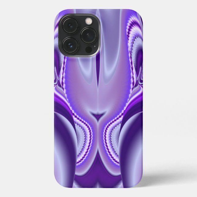Purple Flower Rainbow Dreams iPhone Case (Back)