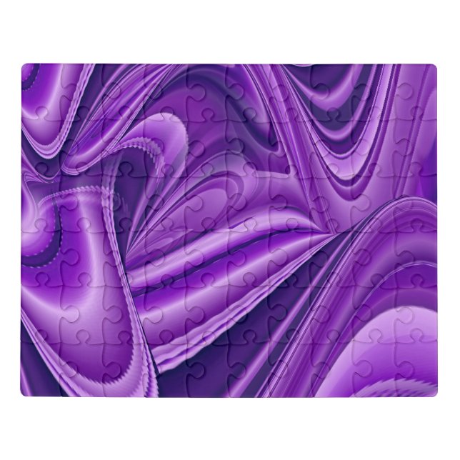 Purple Flower Rainbow Dreams Jigsaw Puzzle (Puzzle Horizontal)