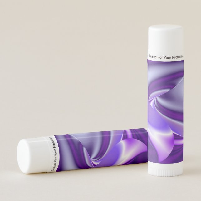 Purple Flower Rainbow Dreams Lip Balm (Front)