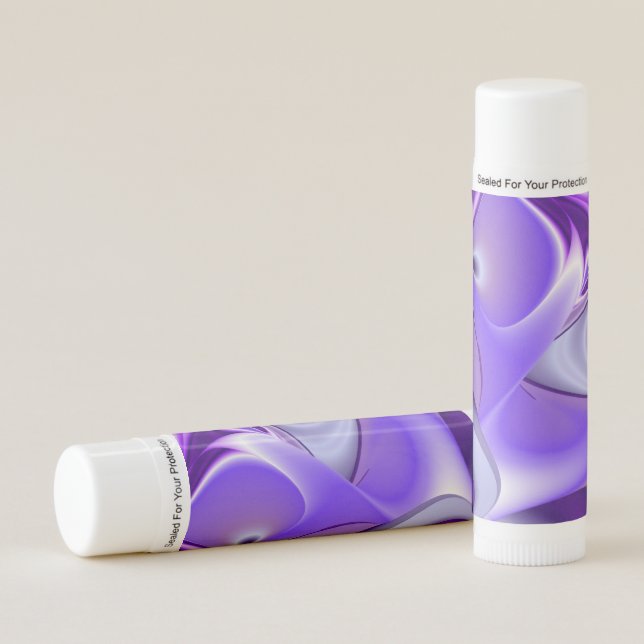Purple Flower Rainbow Dreams Lip Balm (Front)