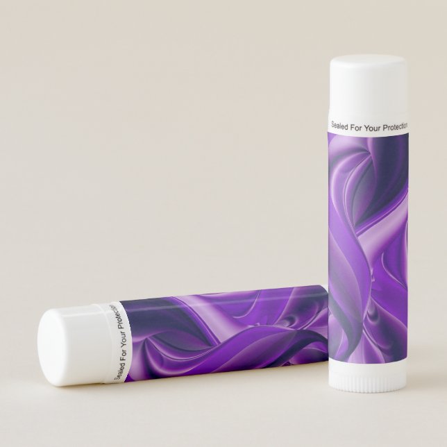 Purple Flower Rainbow Dreams Lip Balm (Front)