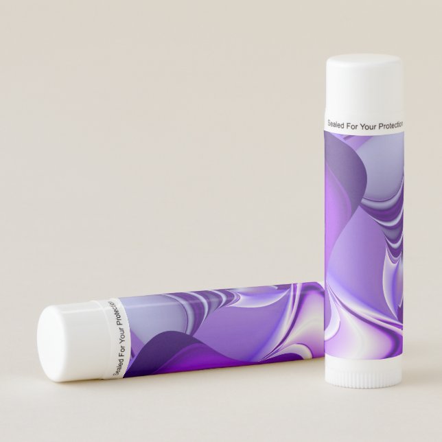 Purple Flower Rainbow Dreams Lip Balm (Front)