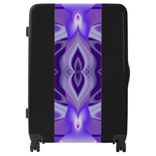 Purple Flower Rainbow Dreams Luggage