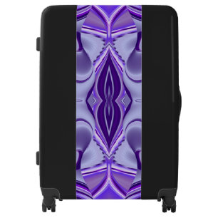 Purple Flower Rainbow Dreams Luggage