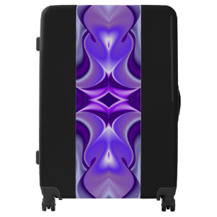 Purple Flower Rainbow Dreams Luggage
