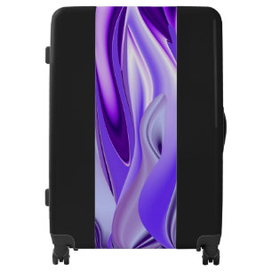 Purple Flower Rainbow Dreams Luggage