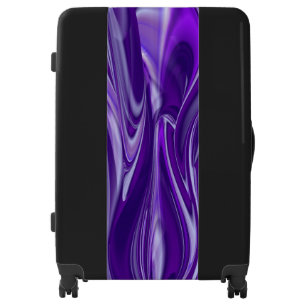 Purple Flower Rainbow Dreams Luggage