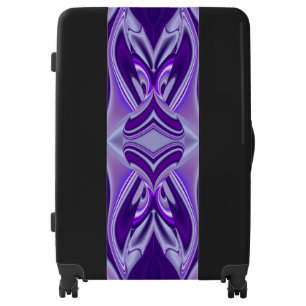 Purple Flower Rainbow Dreams Luggage