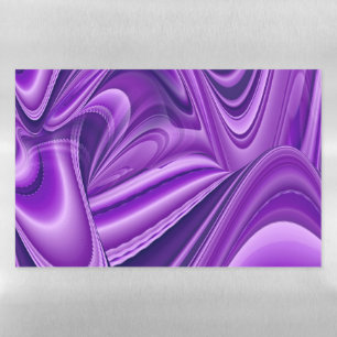 Purple Flower Rainbow Dreams Magnetic Dry Erase Sheet
