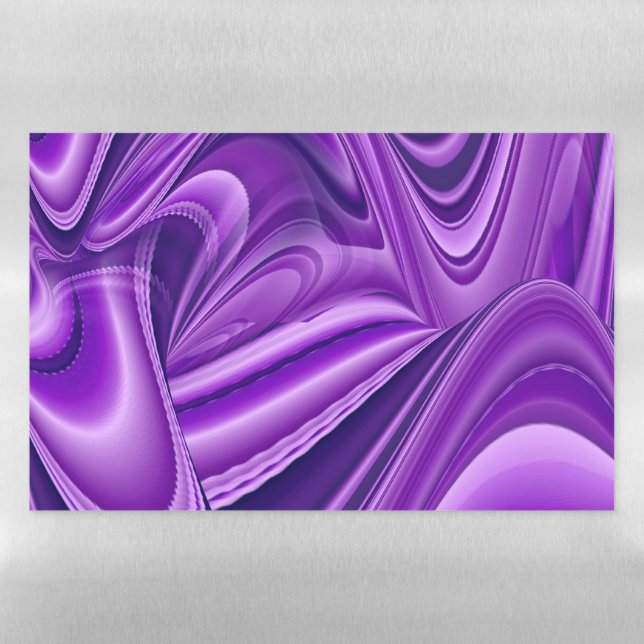 Purple Flower Rainbow Dreams Magnetic Dry Erase Sheet (Horizontal)