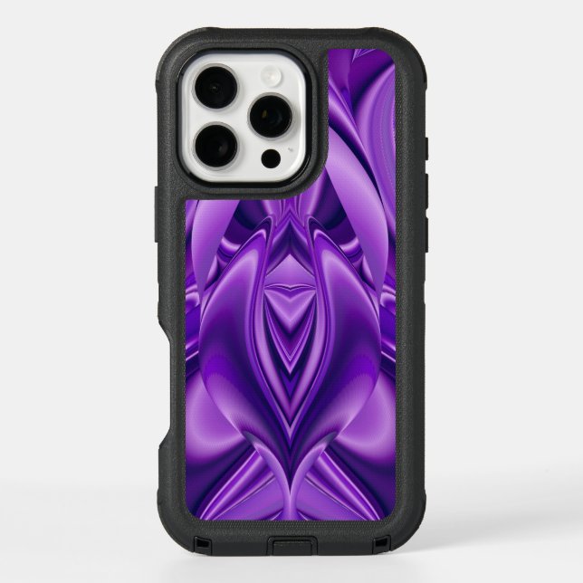 Purple Flower Rainbow Dreams Otterbox iPhone Case (Back)