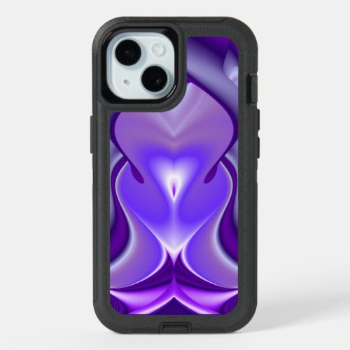 Purple Flower Rainbow Dreams iPhone 15 Case