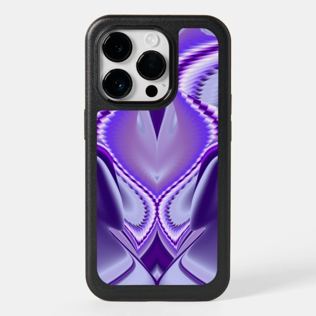 Purple Flower Rainbow Dreams Otterbox iPhone Case (Back)