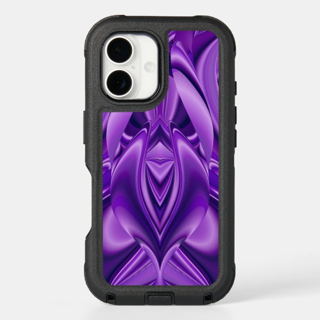 Purple Flower Rainbow Dreams Otterbox iPhone Case (Back)