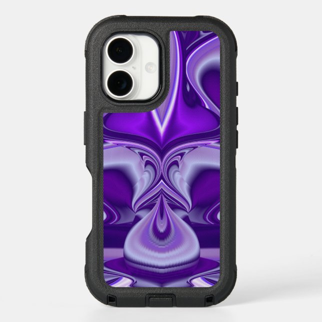 Purple Flower Rainbow Dreams Otterbox iPhone Case (Back)