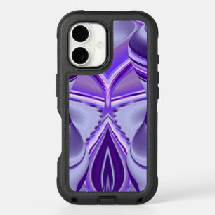 Purple Flower Rainbow Dreams iPhone 16 Case