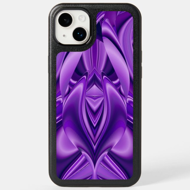 Purple Flower Rainbow Dreams Otterbox iPhone Case (Back)