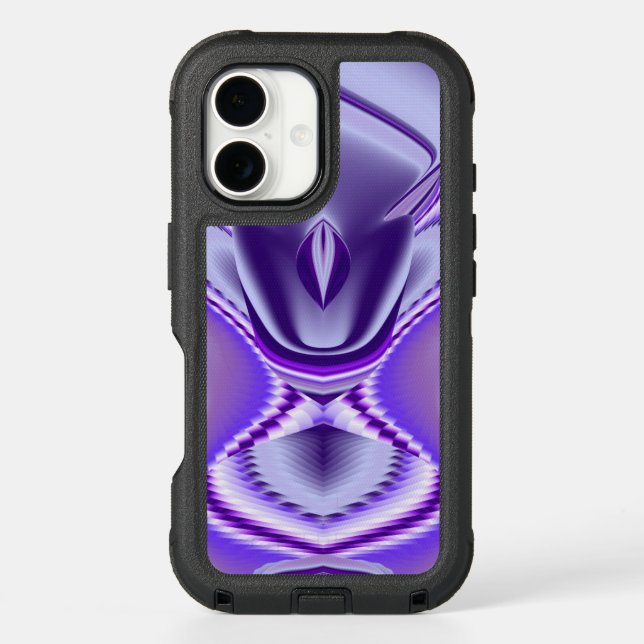 Purple Flower Rainbow Dreams Otterbox iPhone Case (Back)