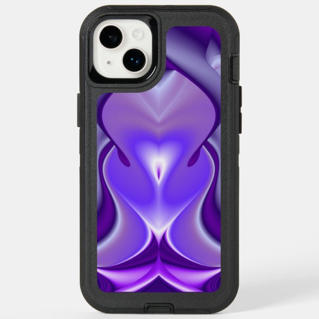 Purple Flower Rainbow Dreams Otterbox iPhone Case (Back)