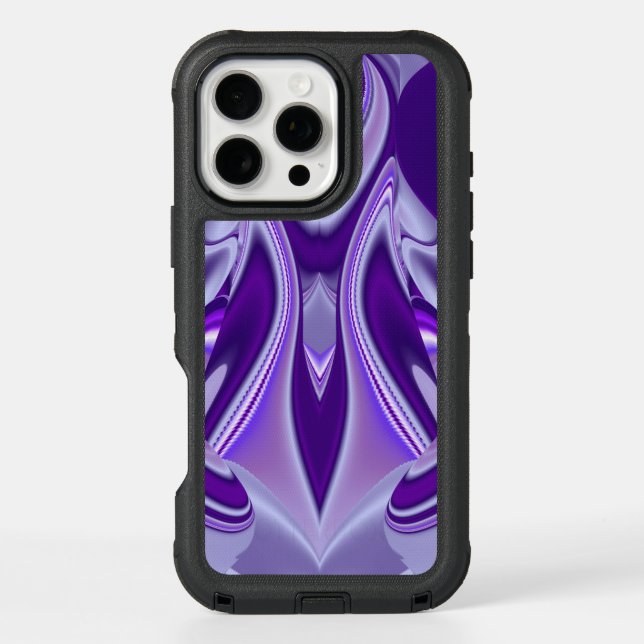 Purple Flower Rainbow Dreams Otterbox iPhone Case (Back)