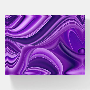 Purple Flower Rainbow Dreams Paperweight