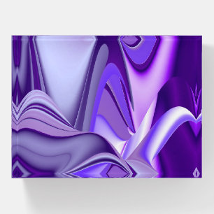 Purple Flower Rainbow Dreams Paperweight