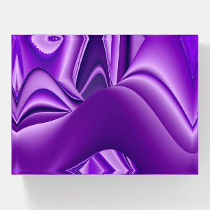 Purple Flower Rainbow Dreams Paperweight