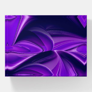 Purple Flower Rainbow Dreams Paperweight